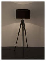 Zuiver Tripod Gulvlampe - Sort - Unoliving.com