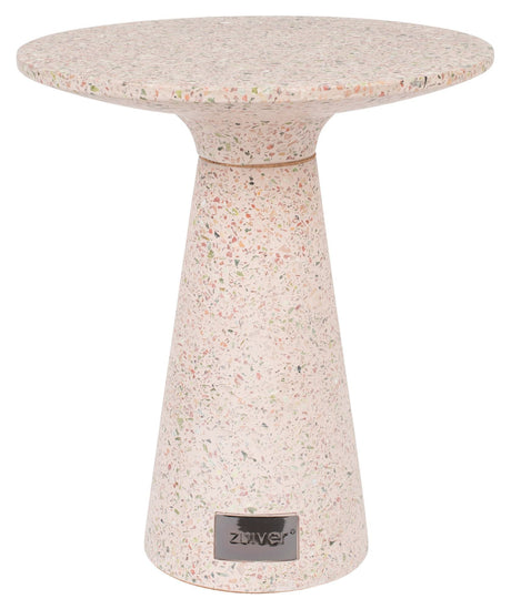 Zuiver Victoria Sidebord - Pink Terrazzo - Unoliving.com