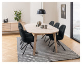 A - Line, spisebord Ø120/220 - eg - UNOLIVING.COM