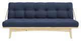 Folk Sovesofa, Fyrretræ/Navy - Unoliving.com