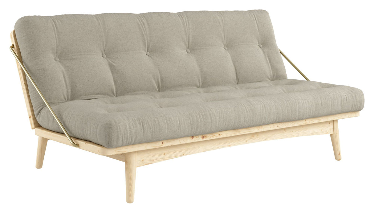 Folk Sovesofa, Fyrretræ/Linen - Unoliving.com