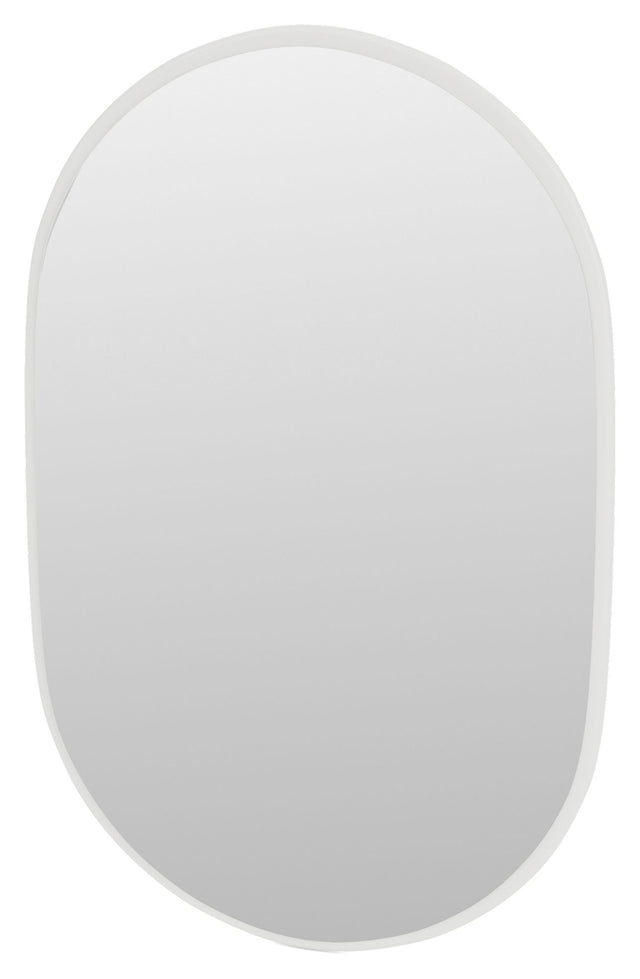 LOOK Oval spejl, 01-White - Unoliving.com