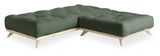 Senza Daybed, Olive Green/Natur - Unoliving.com