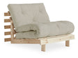 Roots 90 Sovesofa, Linen/Natur - Unoliving.com