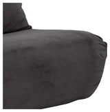 Halle, sovesofa 150cm - anthracite - Unoliving.com