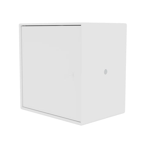 Mini Reol modul m. låge, New White - Unoliving.com