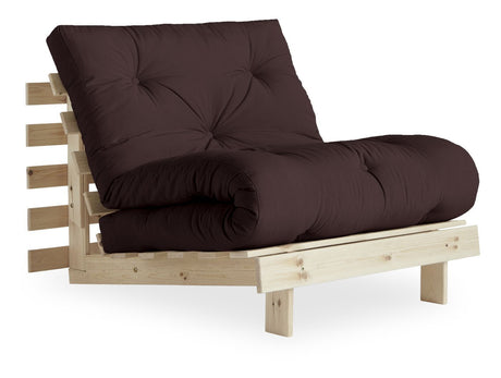 Roots 90 Sovesofa, Brun/Natur - Unoliving.com