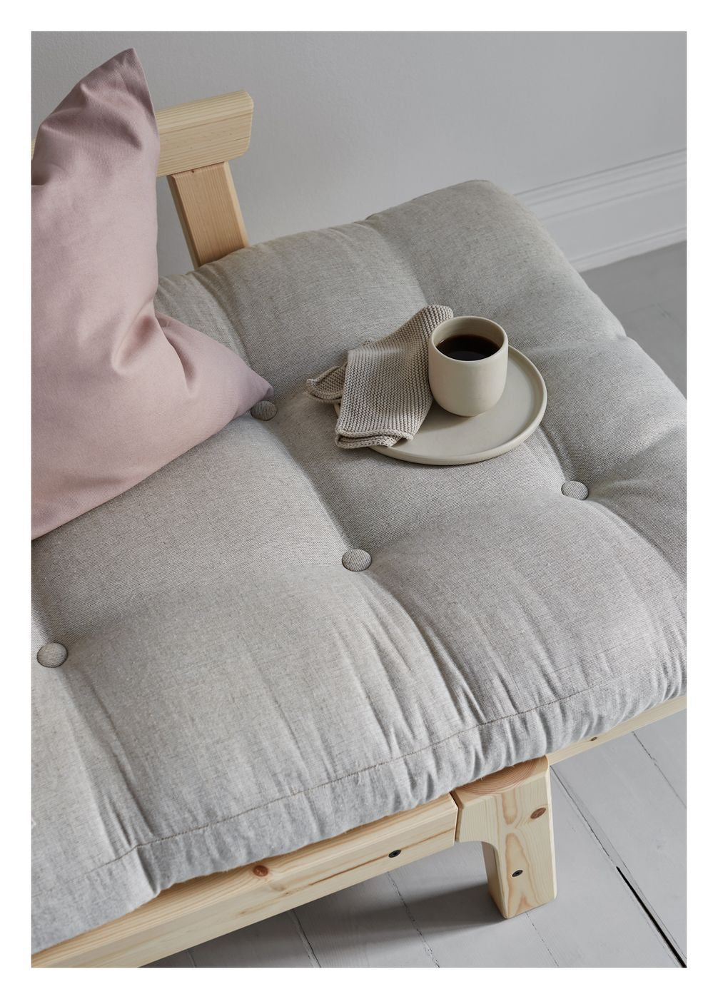 Step Sovesofa, Linen/Natur - Unoliving.com