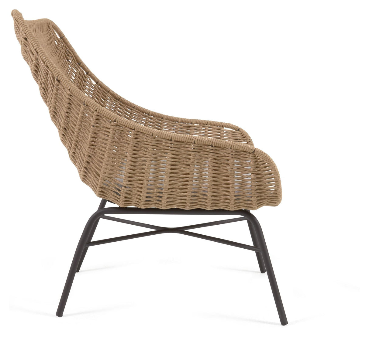 Abeli Loungestol, Beige - UNOLIVING.COM