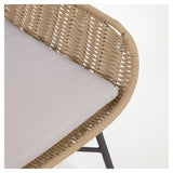 Abeli Loungestol, Beige - UNOLIVING.COM