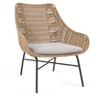 Abeli Loungestol, Beige - UNOLIVING.COM