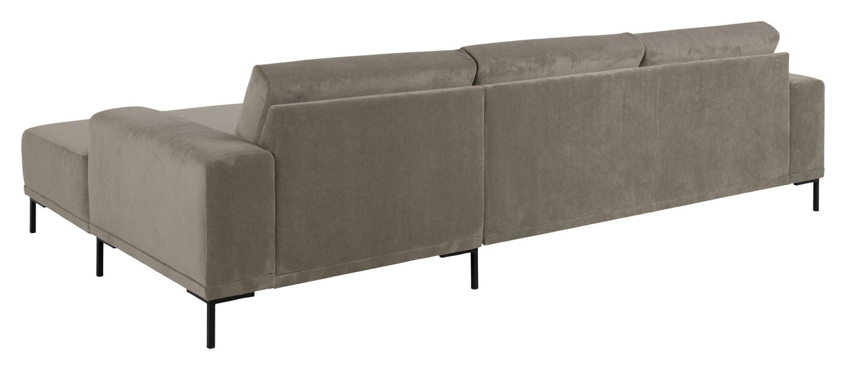 Emerson Sofa m. chaiselong højrevendt, Beige