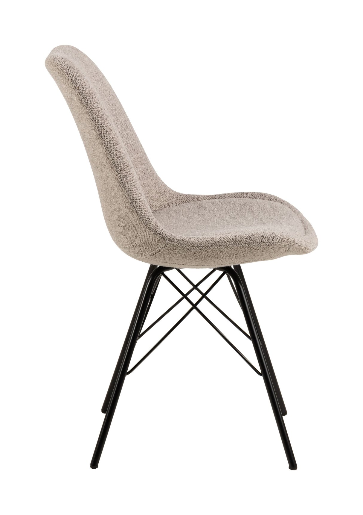 Eris Spisebordsstol, Beige stof - Unoliving.com