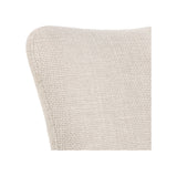 Laura Spisebordsstol m. armlæn og drej, Beige stof - Unoliving.com