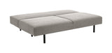 Malling Sovesofa m. ryghynder 200x105, , Grå stof, - Unoliving.com