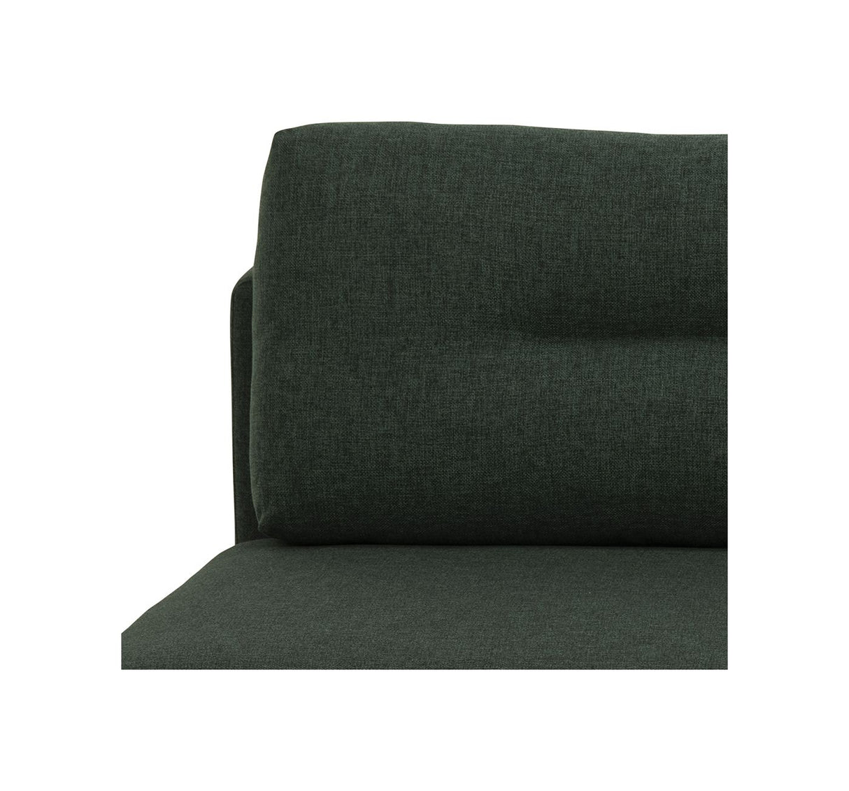 Malling Sovesofa m. ryghynder 200x105, Grøn stof - Unoliving.com