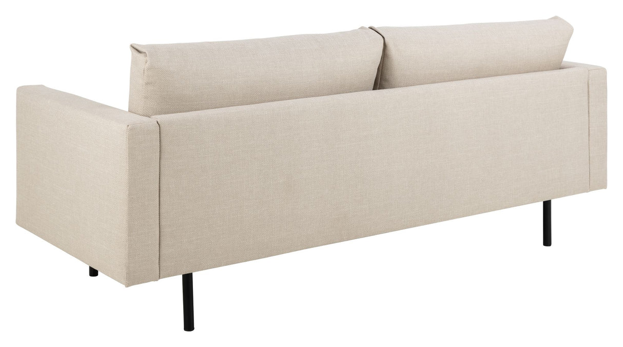 Paia 3-pers sofa, Beige - Unoliving.com