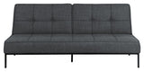 Perugia Sovesofa, Gråt stof, 198x95x87 - Unoliving.com