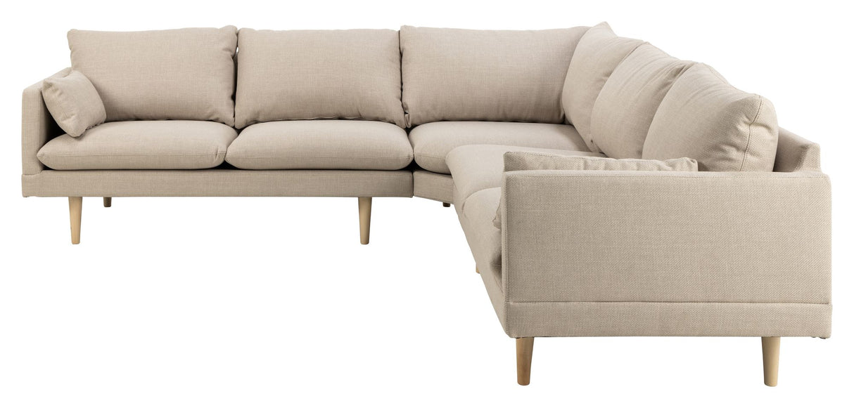 Selena Hjørnesofa, Beige - Unoliving.com