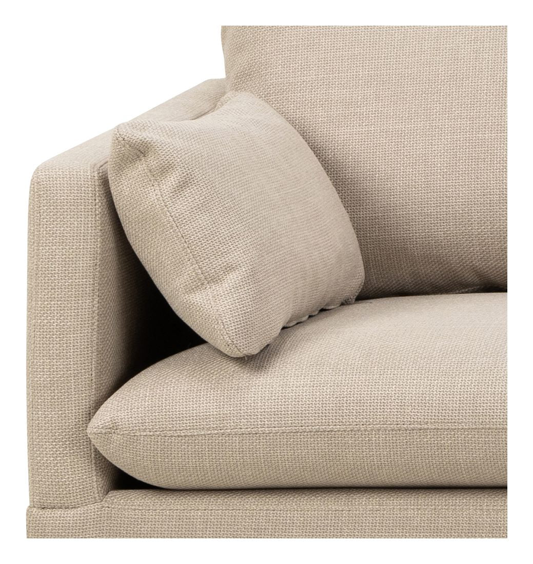 Selena Hjørnesofa, Beige - Unoliving.com