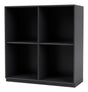 SHOW Bogreol m. sokkel H3 cm, Anthracite - Unoliving.com