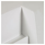 Adiventina Bogreol, 59,5x69,5, Hvid MDF - UNOLIVING.COM