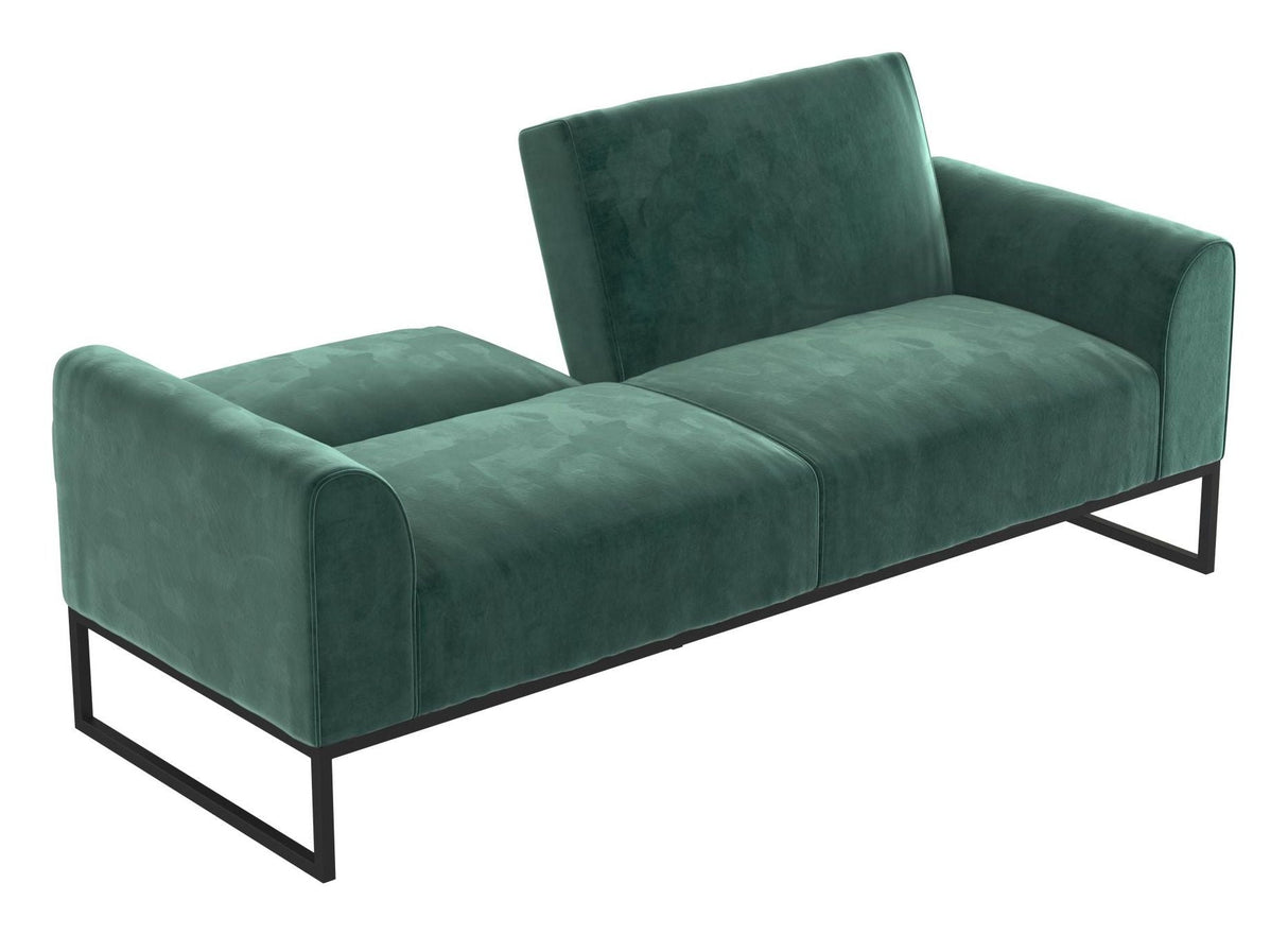 Adley Coil Sovesofa, Grøn - UNOLIVING.COM