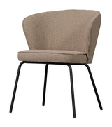 Admit Spisebordsstol, Beige Bouclé - UNOLIVING.COM