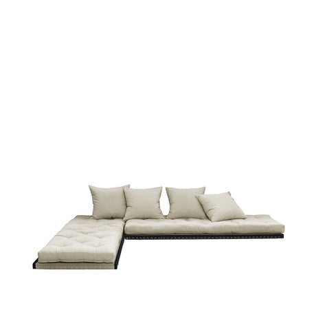 Chico Futon Sofa, Beige m. Tatami måtter - Unoliving.com