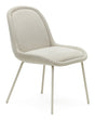 Aimin Spisebordsstol m. beige ben, Beige Chenille - UNOLIVING.COM