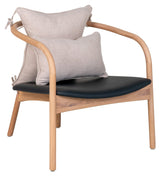 Alberca, Loungestol, natur/sort - UNOLIVING.COM