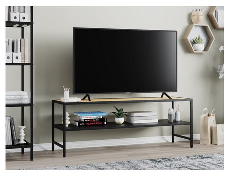 Altino, tv - bord 120cm - sort/eg - UNOLIVING.COM