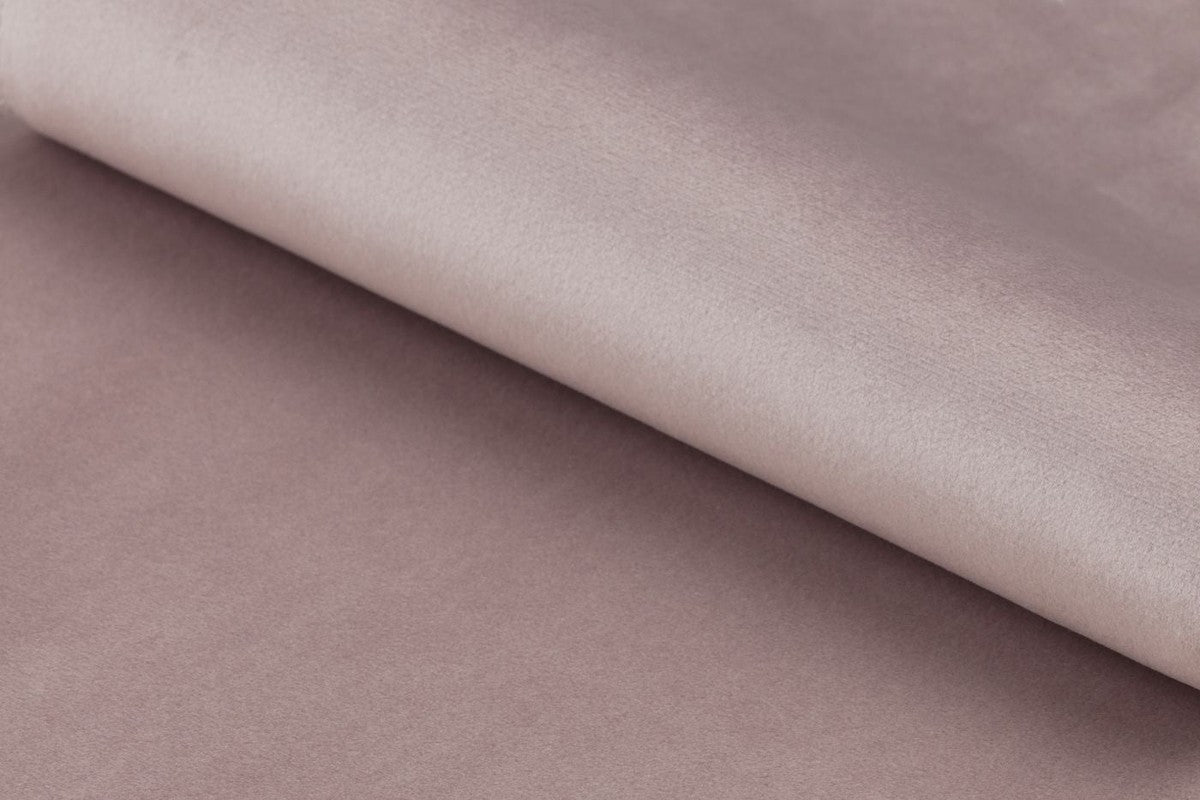 Amada Kontorstol, Dusty Rose Velour - UNOLIVING.COM