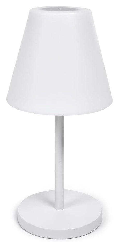 Amaray Udendørs Bordlampe, Stål/Hvid finish - UNOLIVING.COM