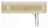 Amaya Konsolbord m. skuffer, MDF, Flet, Beige - UNOLIVING.COM