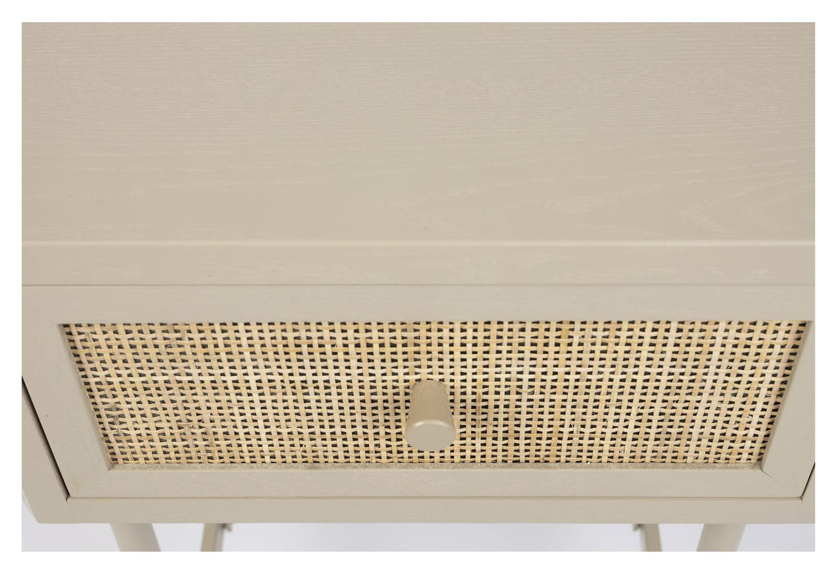 Amaya Sidebord, MDF, Flet, Beige - UNOLIVING.COM