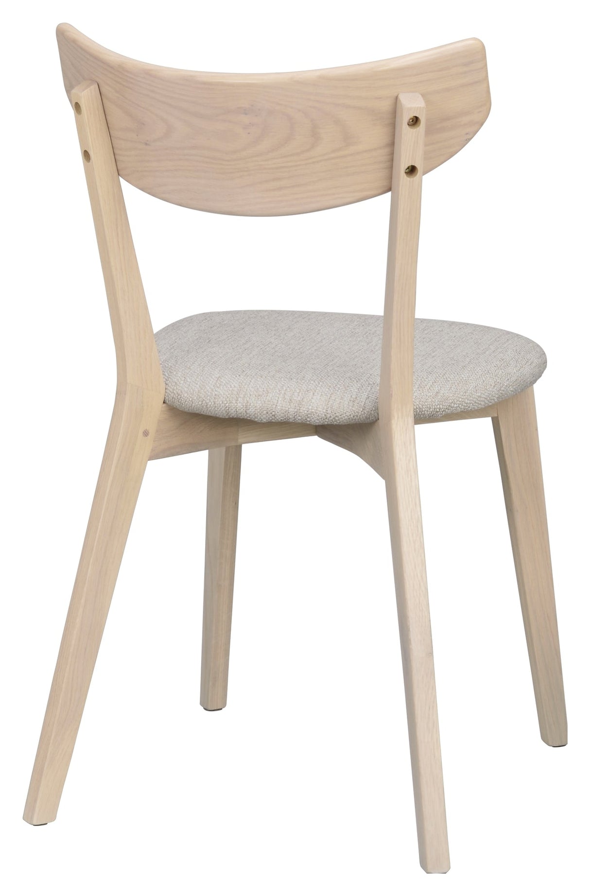 Ami, spisebordsstol - lys eg/grå - beige - UNOLIVING.COM