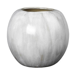 Apple Vase Ø31, Hvid Stentøj - UNOLIVING.COM