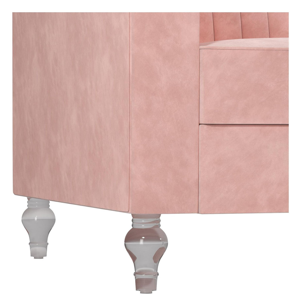 Arabelle Sovesofa, Pink - UNOLIVING.COM