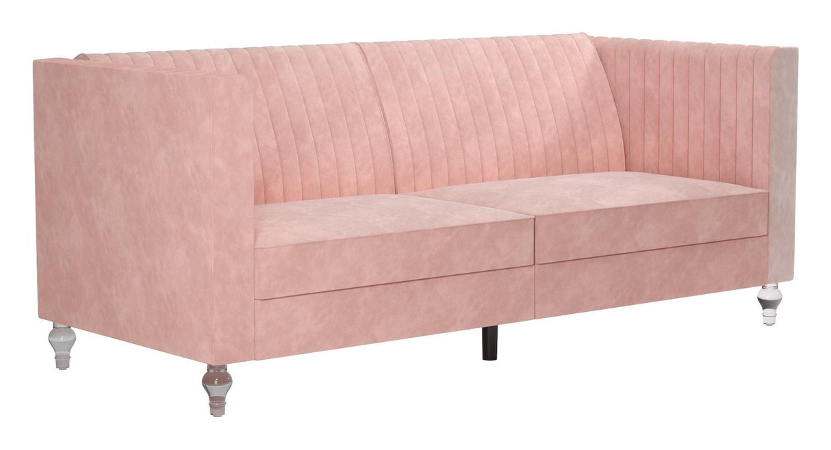 Arabelle Sovesofa, Pink - UNOLIVING.COM