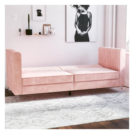 Arabelle Sovesofa, Pink - UNOLIVING.COM