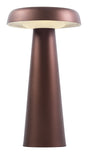 Arcello Bordlampe LED, Bruneret messing - UNOLIVING.COM