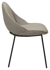 Arch Spisebordsstol, pebble earth bouclé stof - UNOLIVING.COM