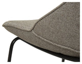 Arch Spisebordsstol, pebble earth bouclé stof - UNOLIVING.COM