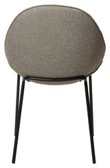 Arch Spisebordsstol, pebble earth bouclé stof - UNOLIVING.COM