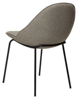 Arch Spisebordsstol, pebble earth bouclé stof - UNOLIVING.COM