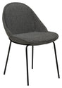 Arch Spisebordsstol, pebble grå bouclé stof - UNOLIVING.COM