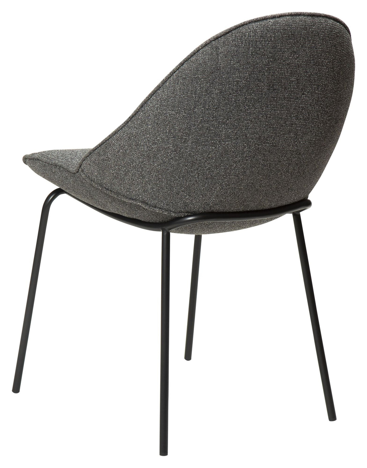 Arch Spisebordsstol, pebble grå bouclé stof - UNOLIVING.COM