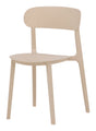 Åstol Spisebordsstol, Plastik, Beige - UNOLIVING.COM