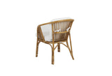 Astrakan Rattan havestol m. hyde, natur - UNOLIVING.COM